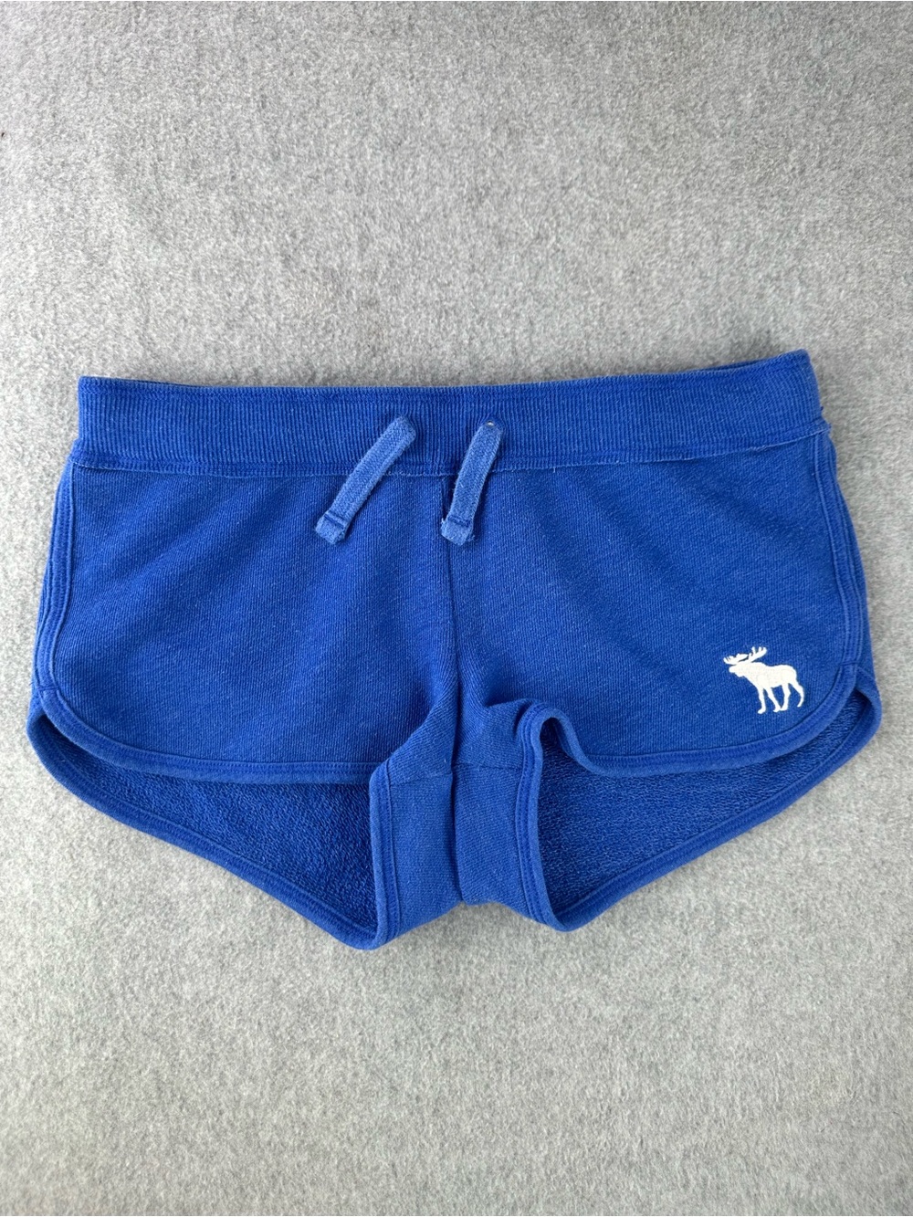 Vintage Y2K Abercrombie & Fitch Blue Moose Low Rise Cheeky Booty Micro Shorts